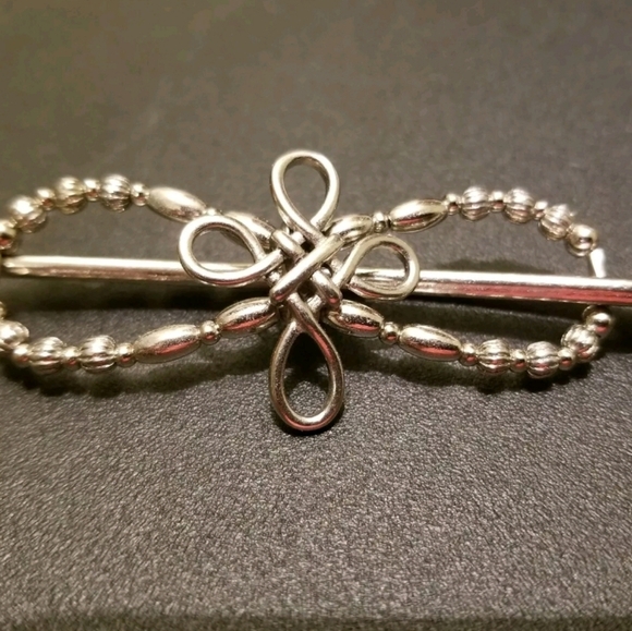Lilla Rose hair clips Accessories - Celtic rope open cross Lilla Rose flexi clip XS ponytail holder